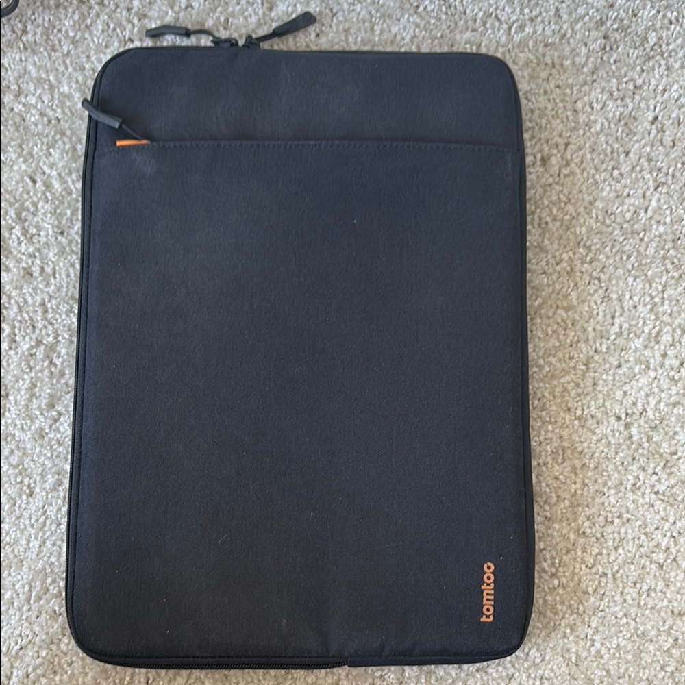 Bamboo Black Laptop Sleeve